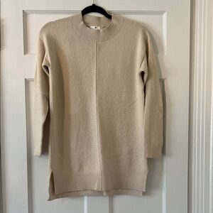 BP Cream Crew Neck Tunic Sweater